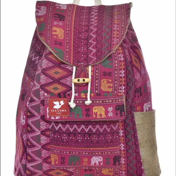 Handbags - TaaLuma Totes: Laos Backpack Multi Color Limited Edition( Only 14 made)